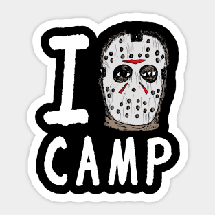 I Jason Camp Sticker